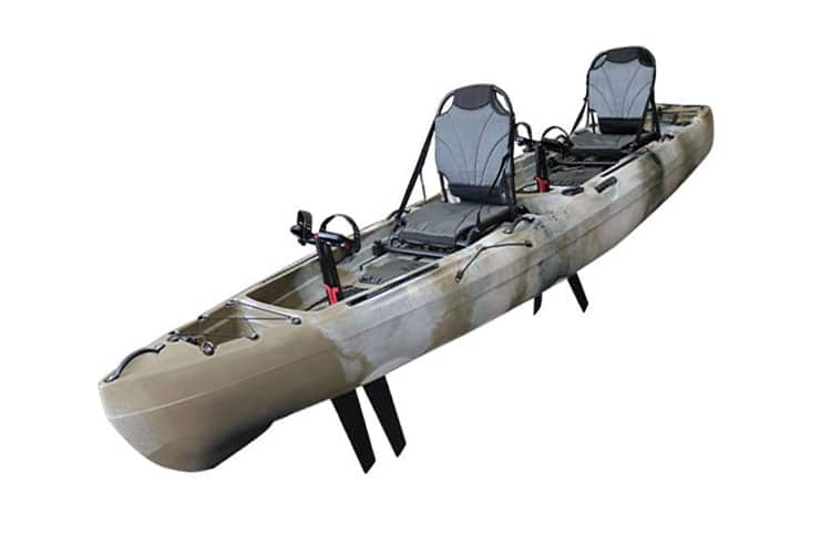Kayak da pesca per 2 persone